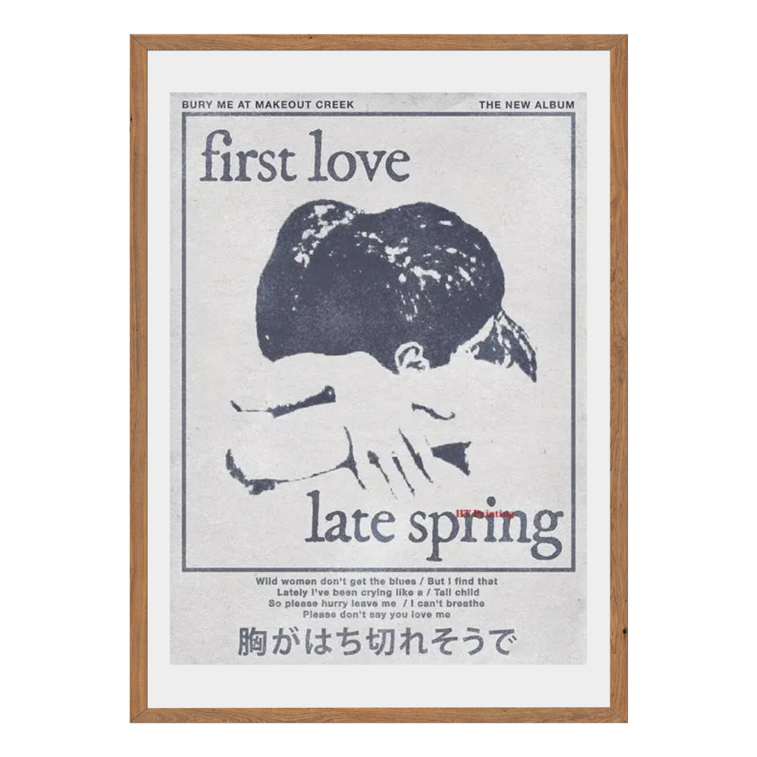First Love Late Spring Wall Art Canvas Print