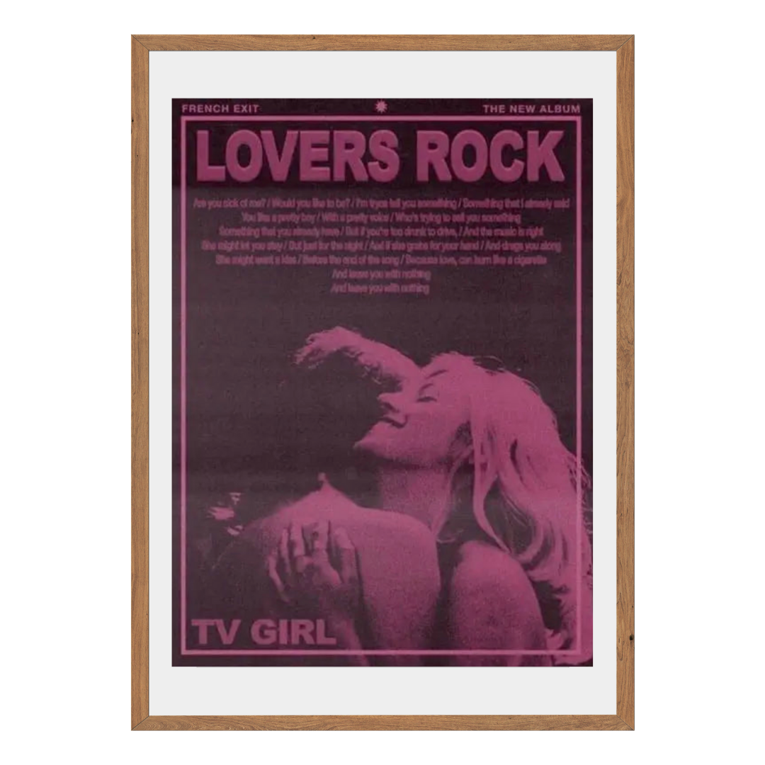 Lovers Rock Wall Art Canvas Print