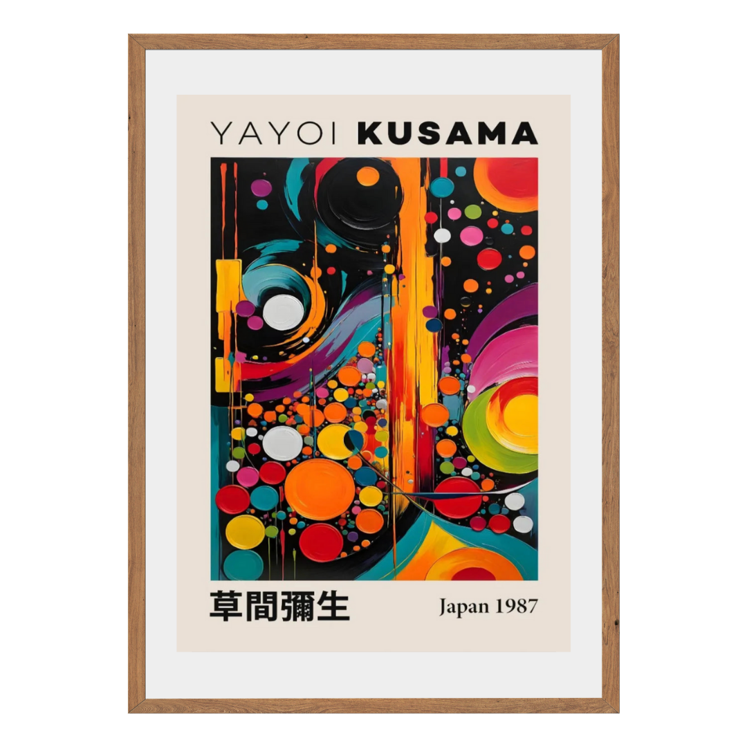Yayoi Kusama Wall Art Canvas Print