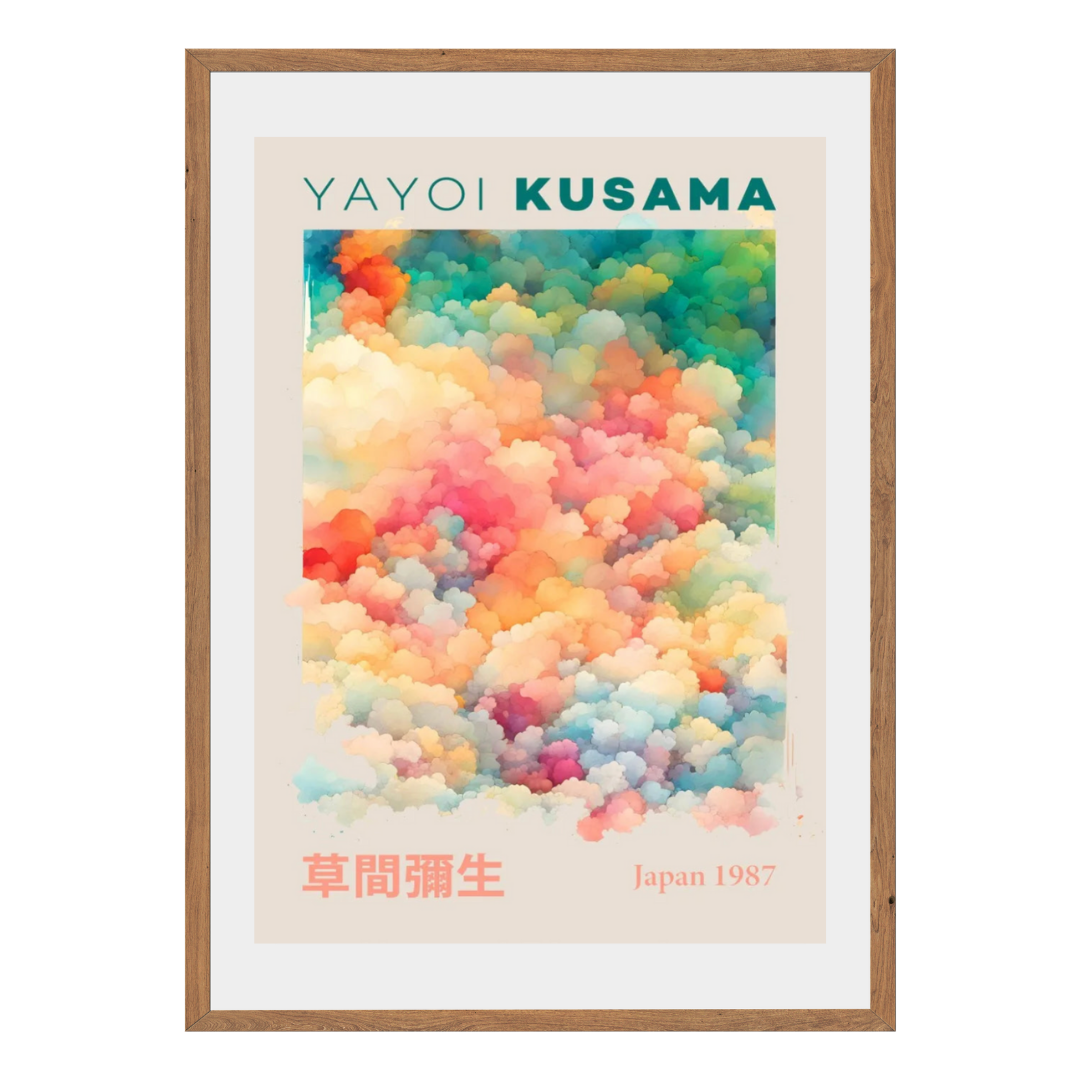 Yayoi Kusama Wall Art Canvas Print