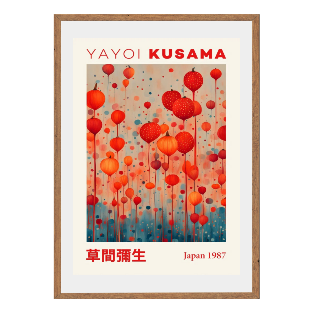 Yayoi Kusama Wall Art Canvas Print