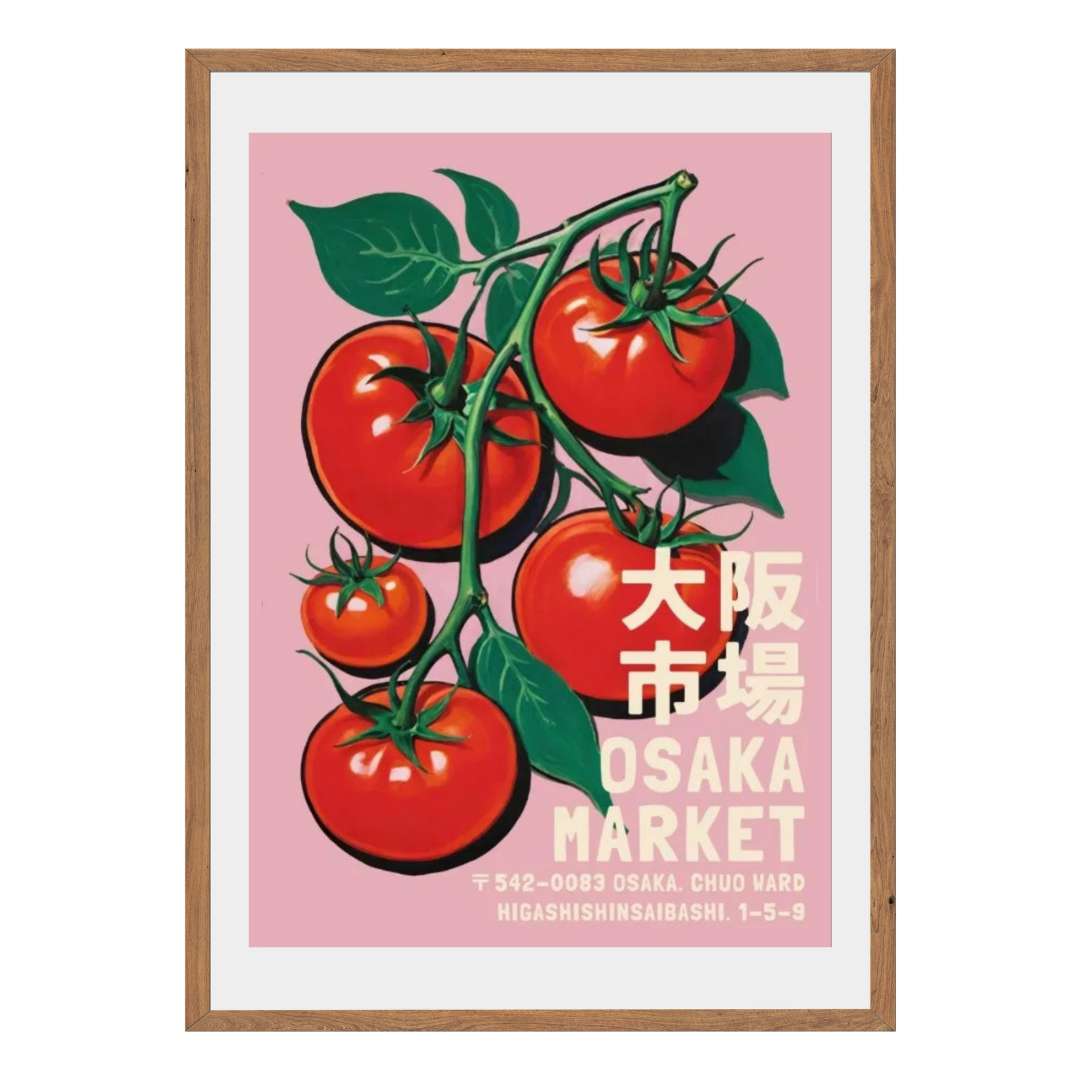 Osaka Market Wall Art Canvas Print