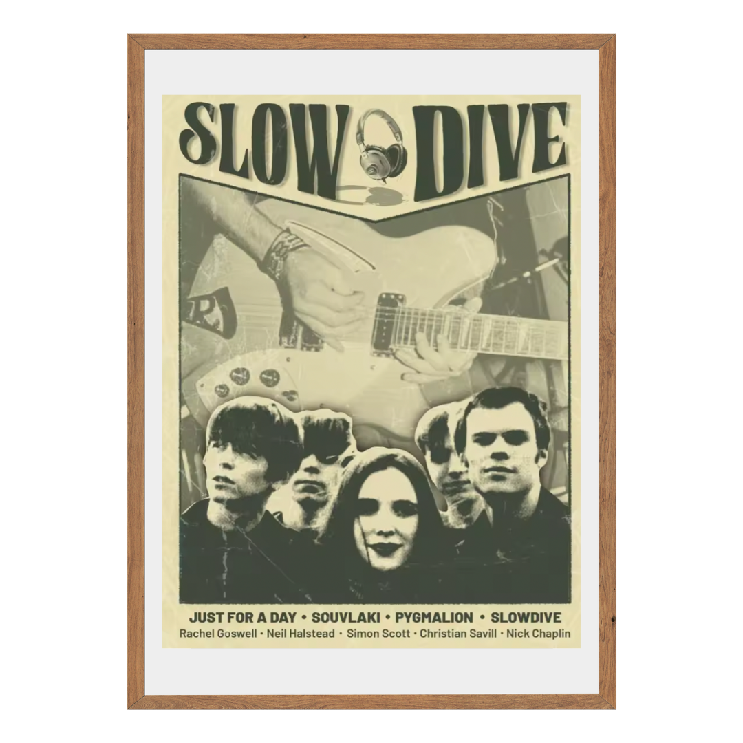 Slowdive Wall Art Canvas Print