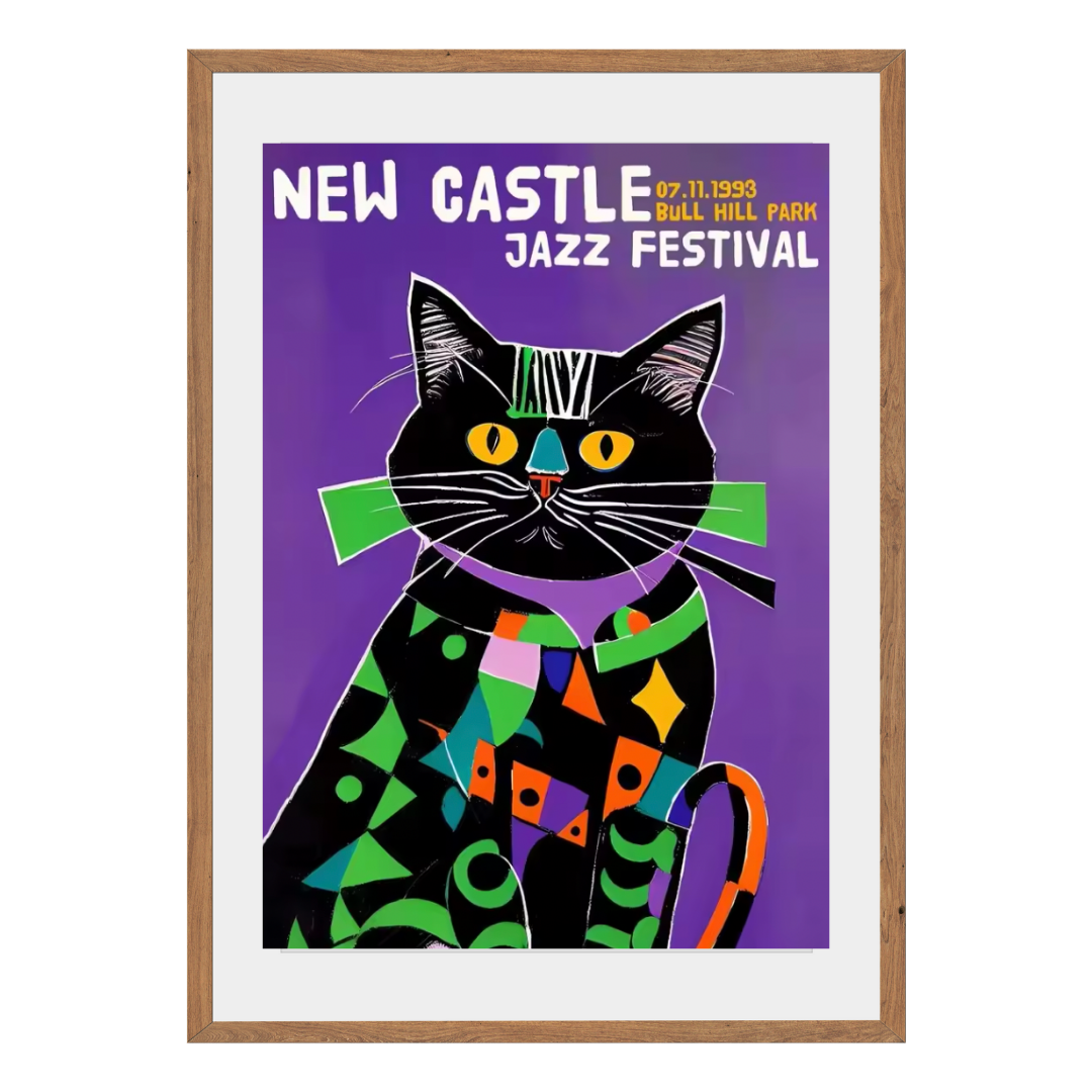 New Castle Jazz Festival Wall Art Canvas Print