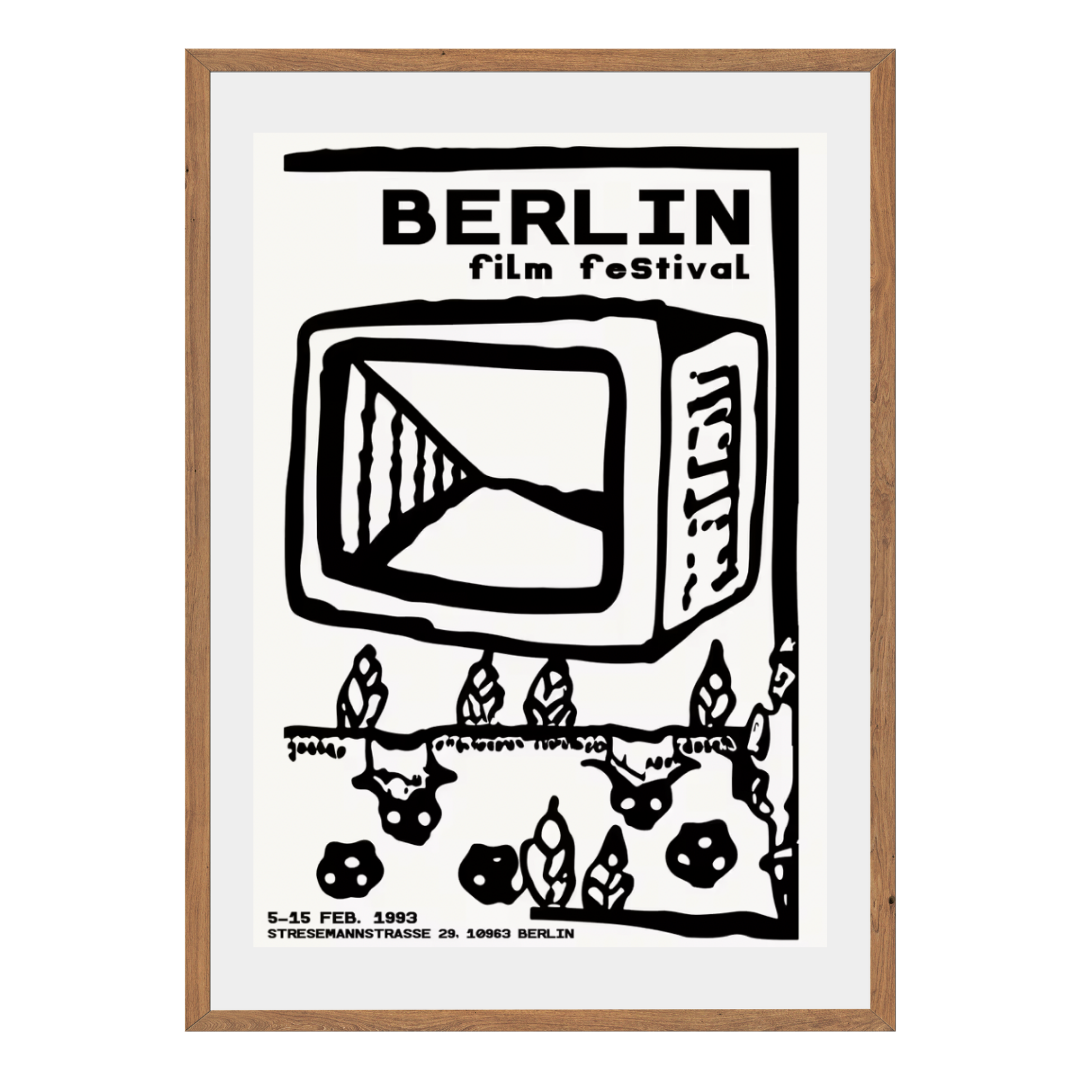 Berlin Film Festival Wall Art Canvas Print