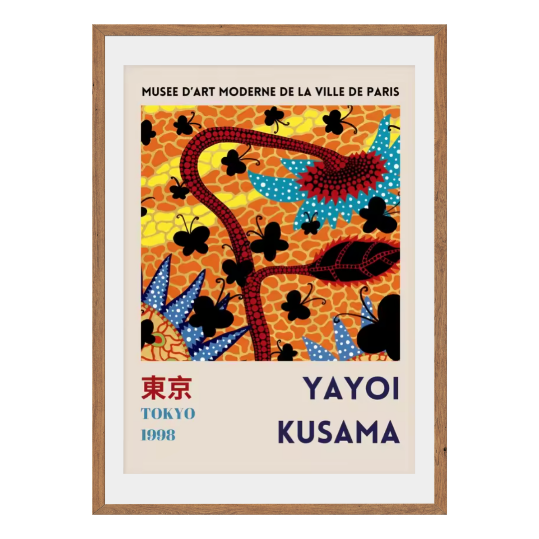 Yayoi Kusama Wall Art Canvas Print