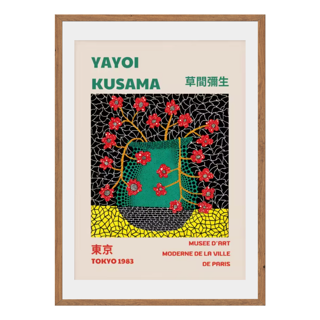 Yayoi Kusama Wall Art Canvas Print