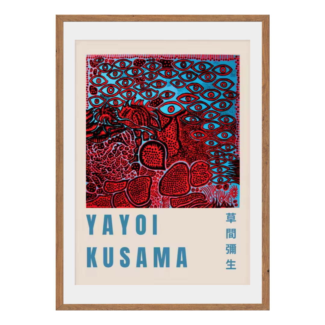 Yayoi Kusama Wall Art Canvas Print
