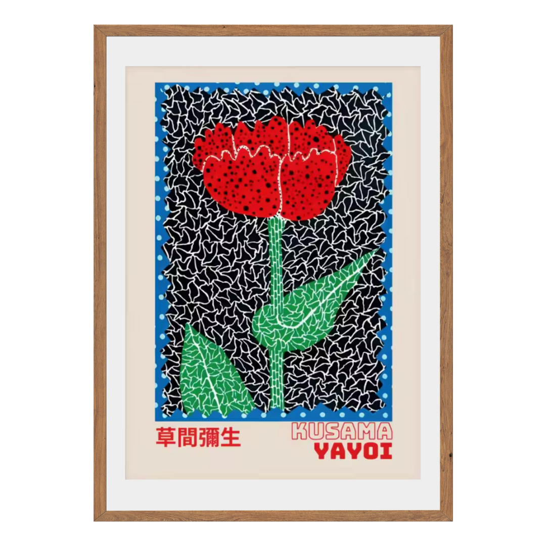 Kusama Yayoi Wall Art Canvas Print