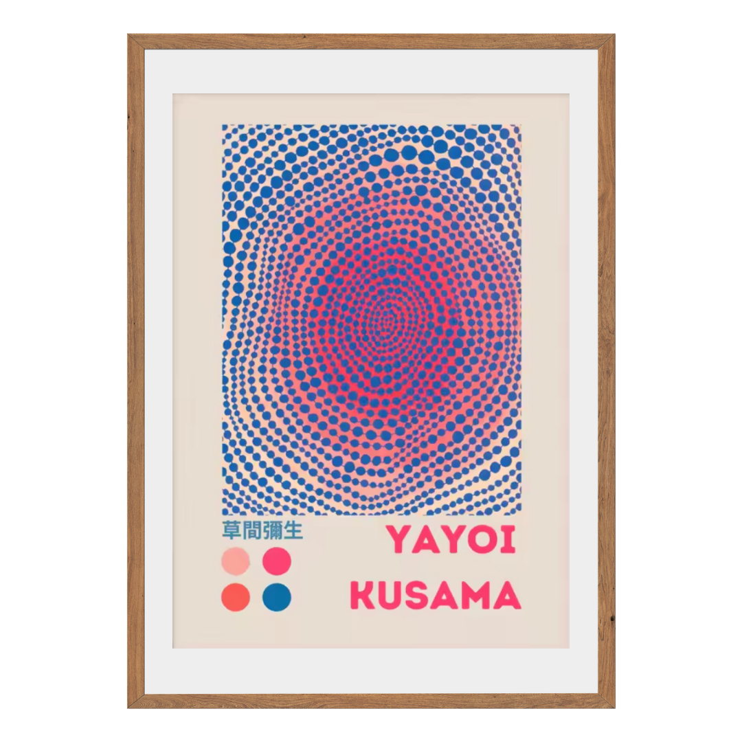 Yayoi Kusama Wall Art Canvas Print