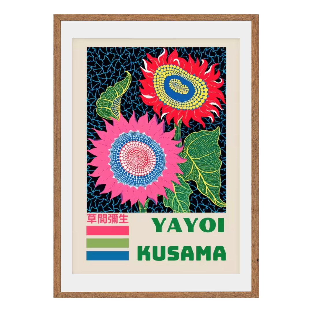 Yayoi Kusama Wall Art Canvas Print