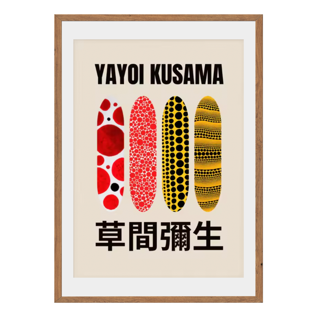 Yayoi Kusama Wall Art Canvas Print
