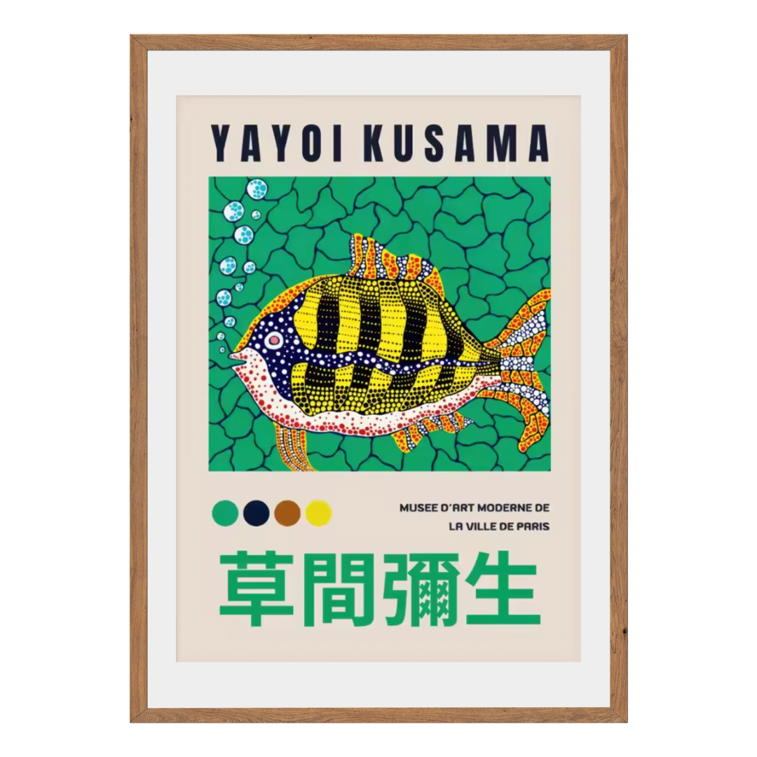 Yayoi Kusama Wall Art Canvas Print