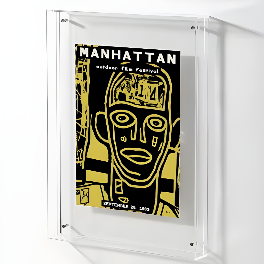 Acrylic Colourful Canvas Photo Frame