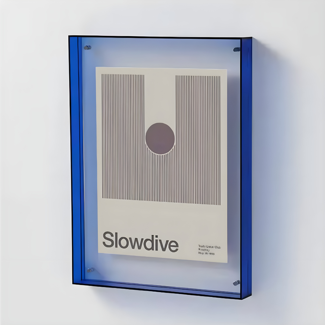 Acrylic Colourful Hollow Canvas Frame