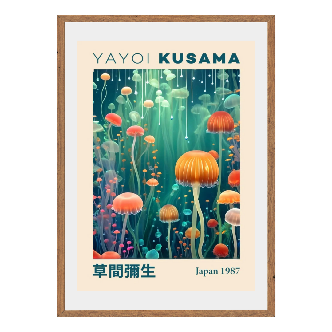 Yayoi Kusama Wall Art Canvas Print