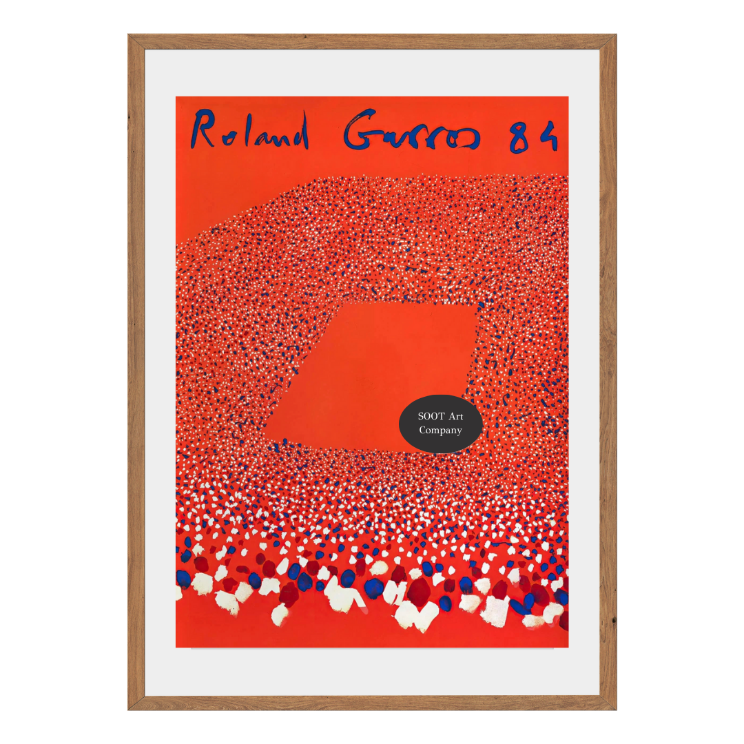 Roland Garros 84 Wall Art Canvas Print