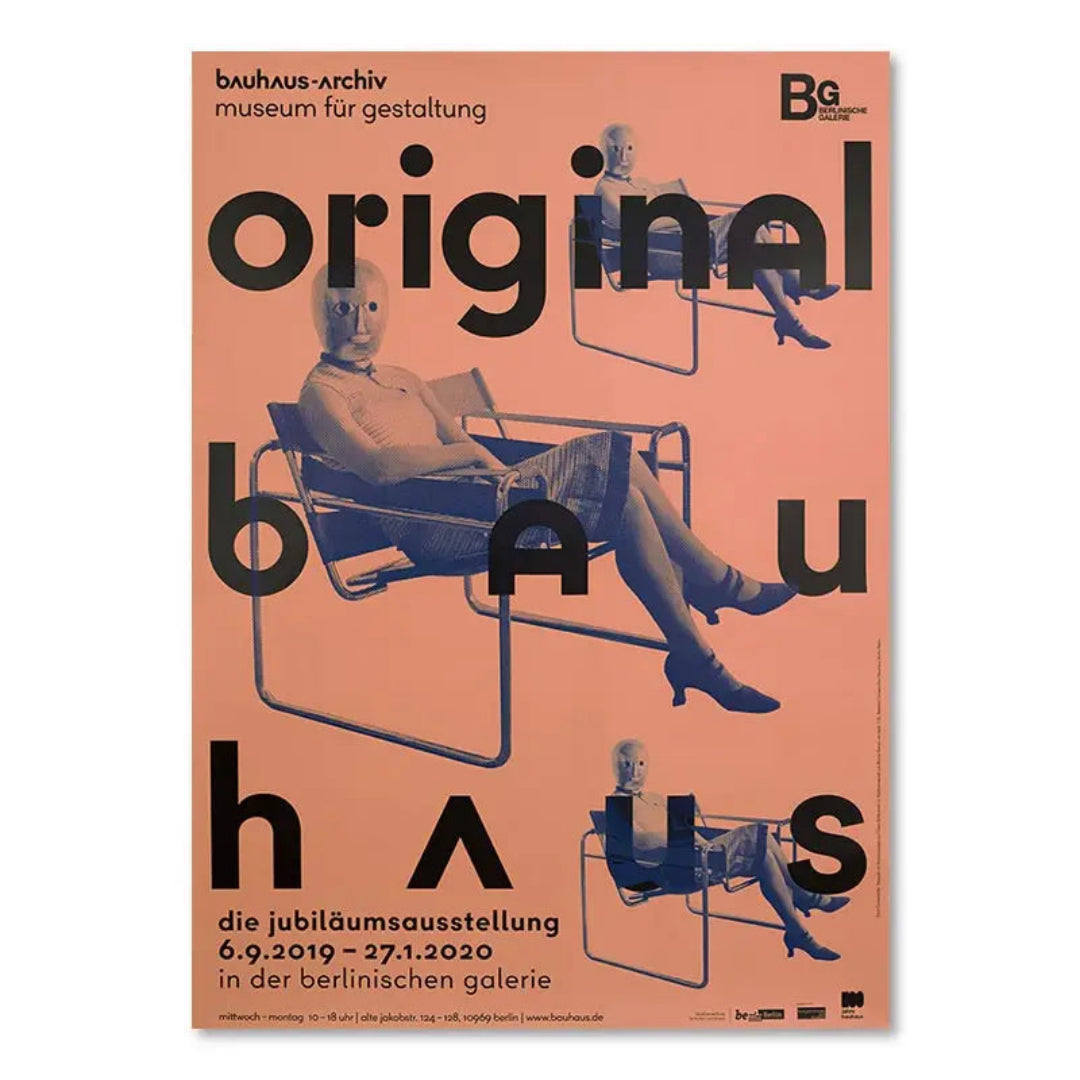 Original bau haus Wall Art Canvas Print