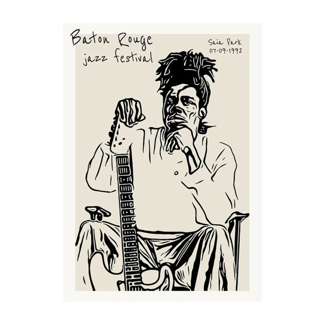 Baton Rough Wall Art Print