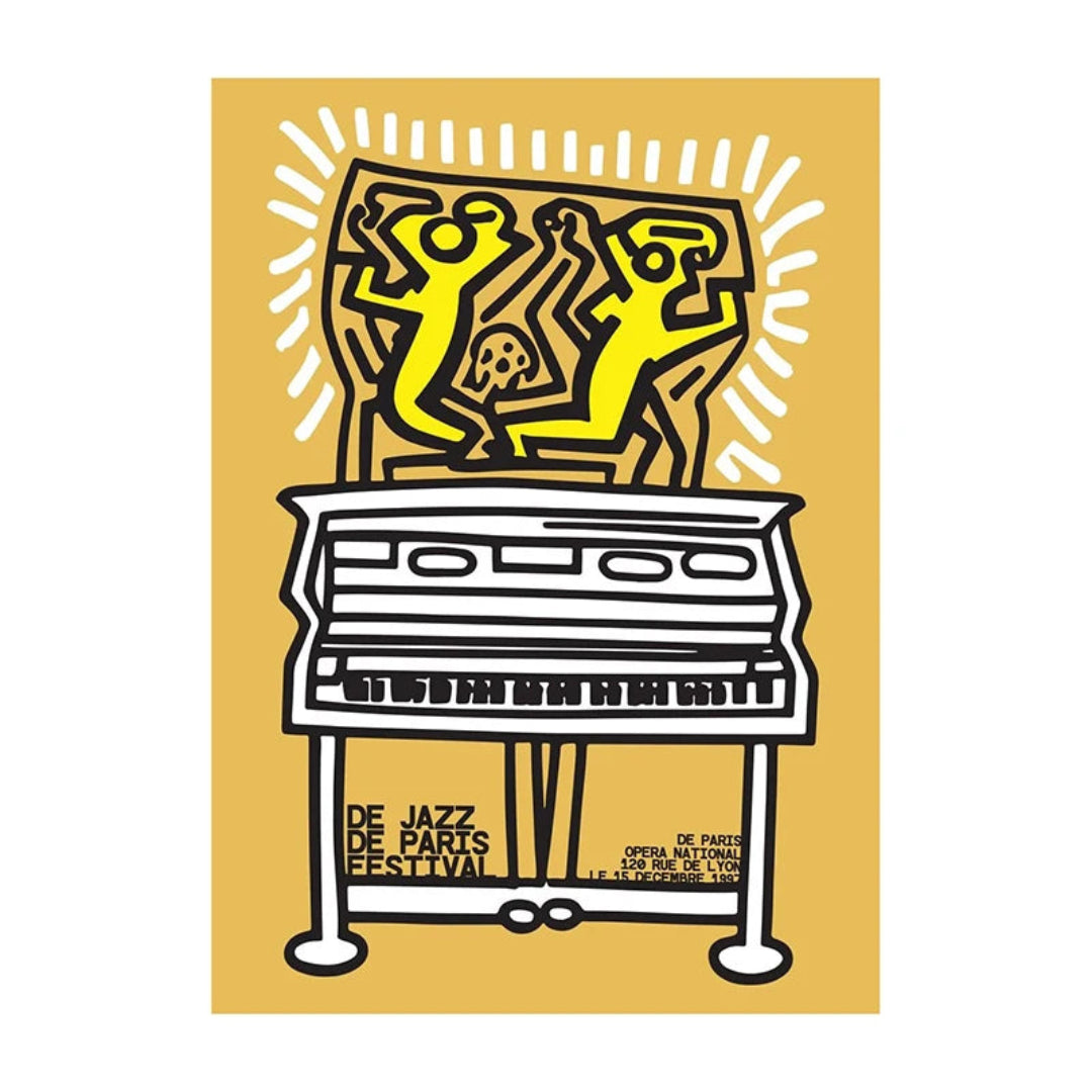De Jazz De Paris Festival Wall Art Print