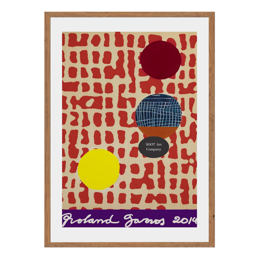 Roland Garros 2014 Wall Art Canvas Print