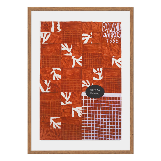 Roland Garros 1996 Wall Art Canvas Print
