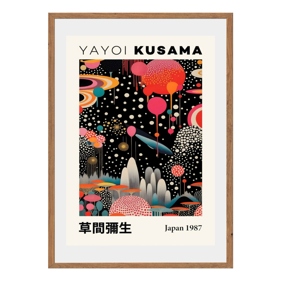Yayoi Kusama Wall Art Canvas Print