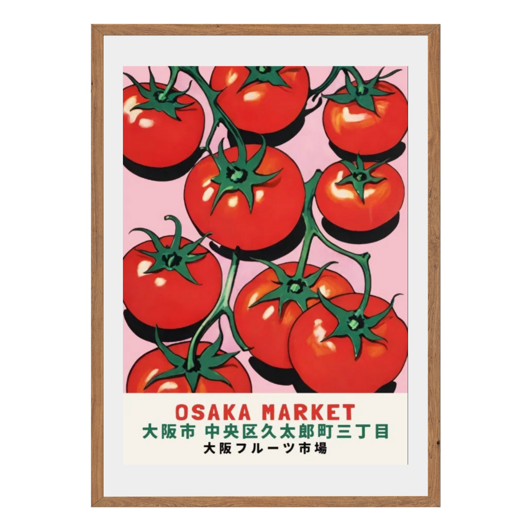 Osaka Market Wall Art Canvas Print