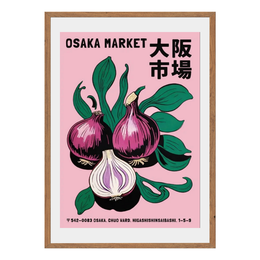 Osaka Market Wall Art Canvas Print
