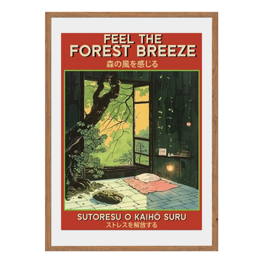 Feel the Forest Breeze Wall Art Canvas Print