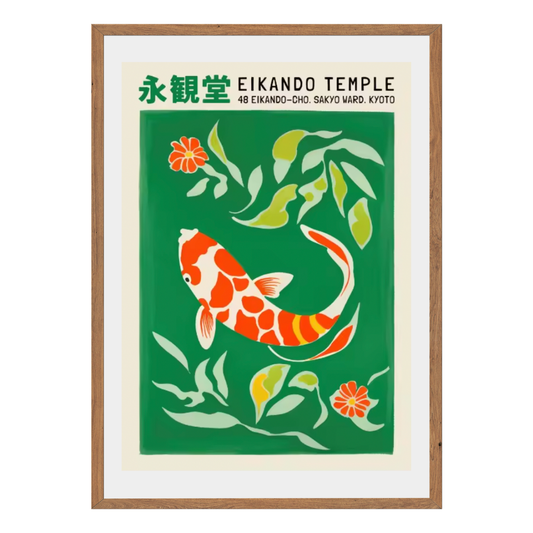 Eikando Temple Wall Art Canvas Print