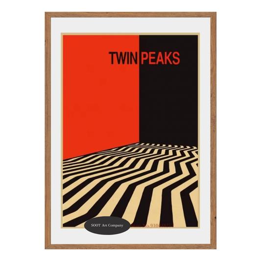Twin Peaks Wall Art Canvas Print