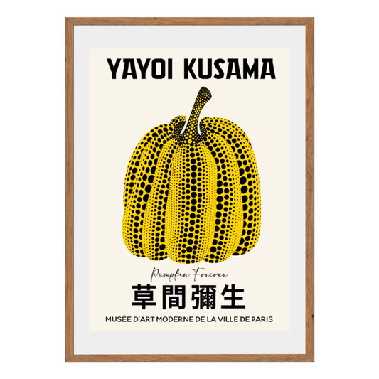 Yayoi Kusama Wall Art Canvas Poster