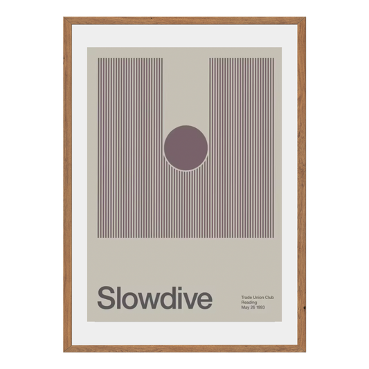 Slowdive Wall Art Canvas Print