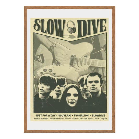 Slowdive Wall Art Canvas Print