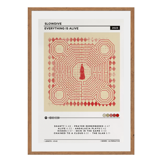 Slowdive Wall Art Canvas Print