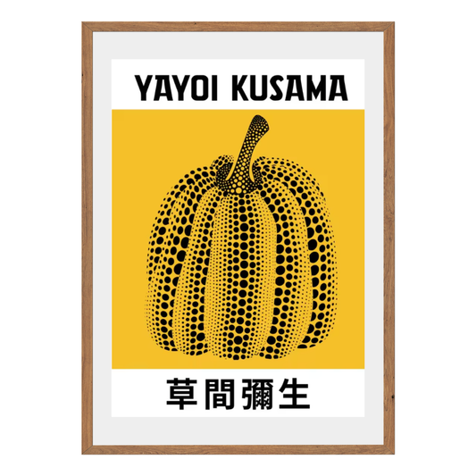 Yayoi Kusama Wall Art Canvas Poster