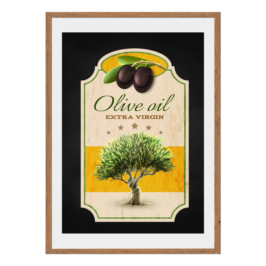 Olive Oil Wall Art Canvas Print