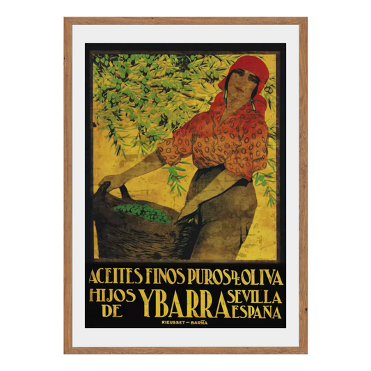 Aceites Finos Purosde Oliva Wall Art Canvas Print