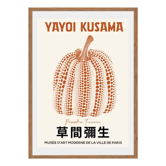 Yayoi Kusama Wall Art Canvas Poster