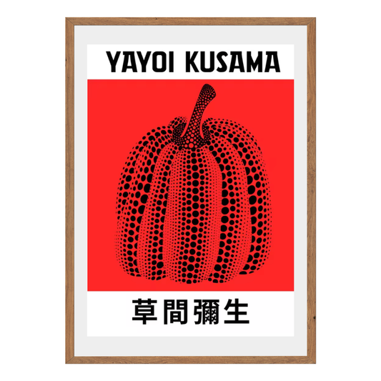 Yayoi Kusama Wall Art Canvas Poster