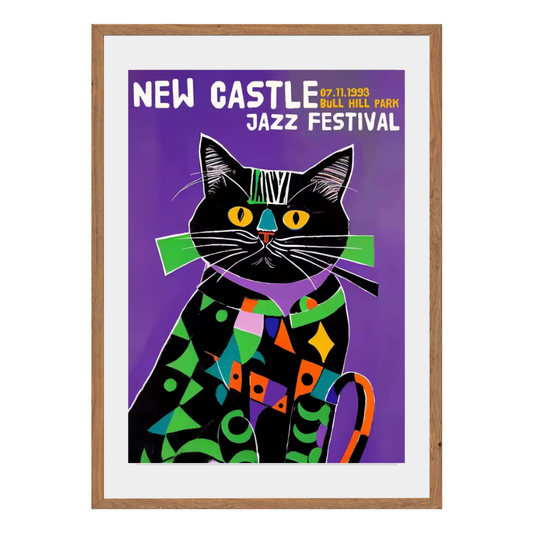 New Castle Jazz Festival Wall Art Canvas Print