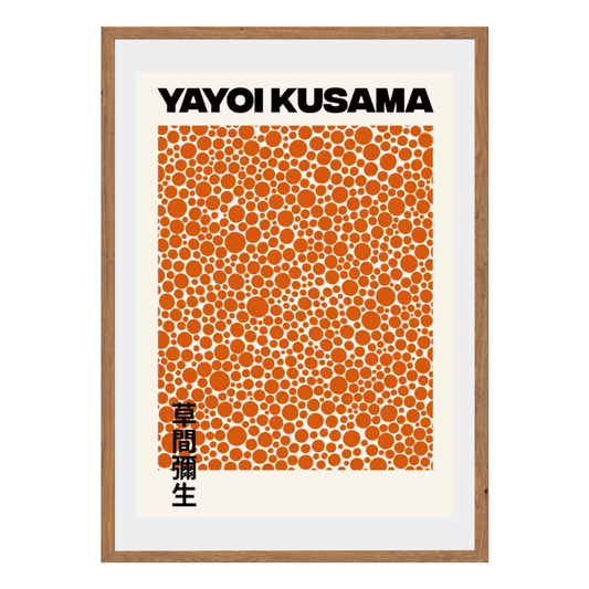 Yayoi Kusama Wall Art Canvas Poster