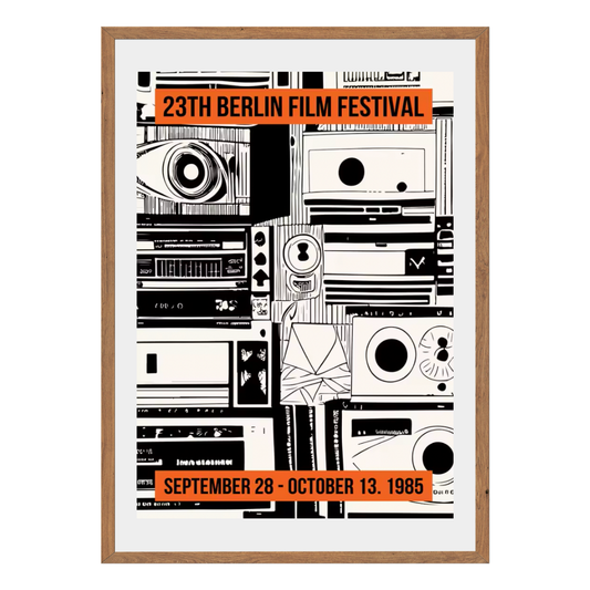 23th Berlin Film Festival Wall Art Canvas Print