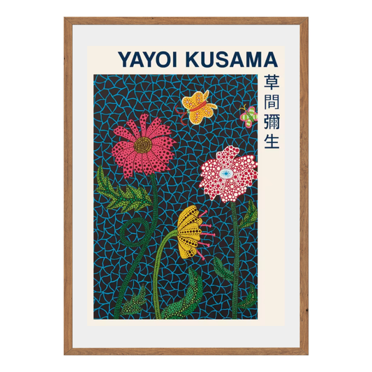 Yayoi Kusama Wall Art Canvas Poster