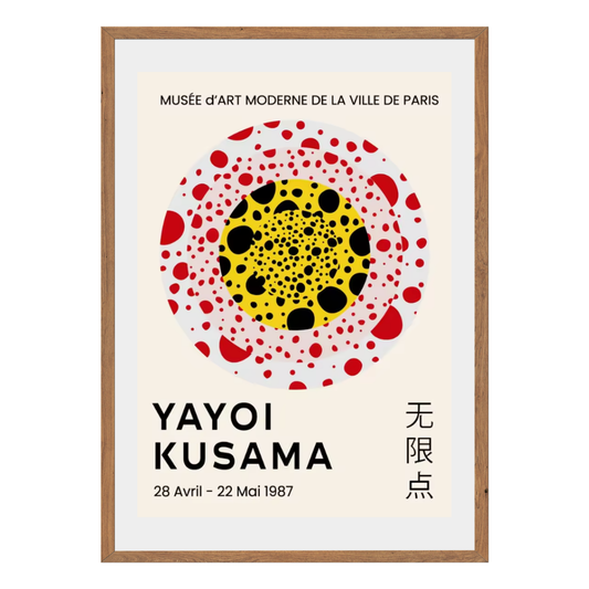 Yayoi Kusama Wall Art Canvas Poster