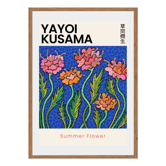 Yayoi Kusama Wall Art Canvas Poster