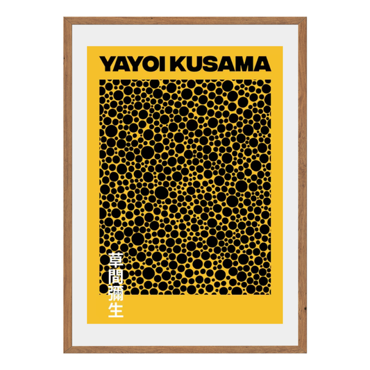 Yayoi Kusama Wall Art Canvas Poster