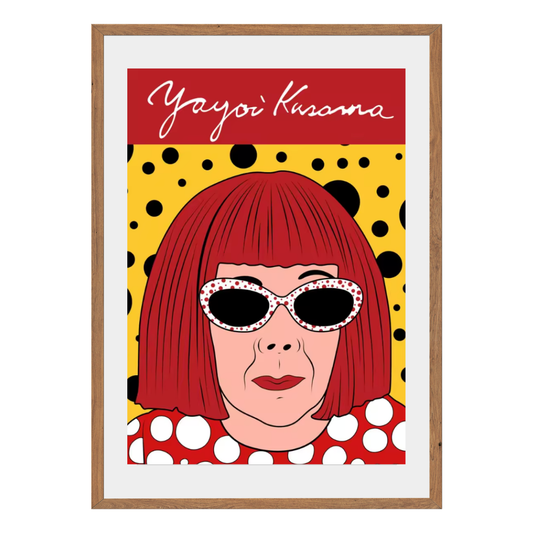 Yayoi Kusama Wall Art Canvas Poster