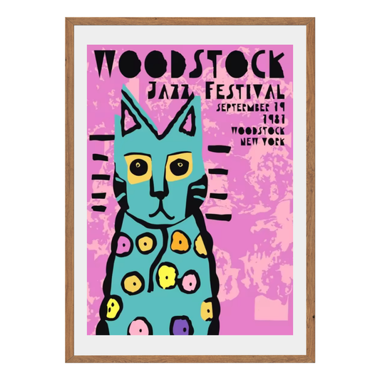 Woodstock  Wall Art Canvas Poster